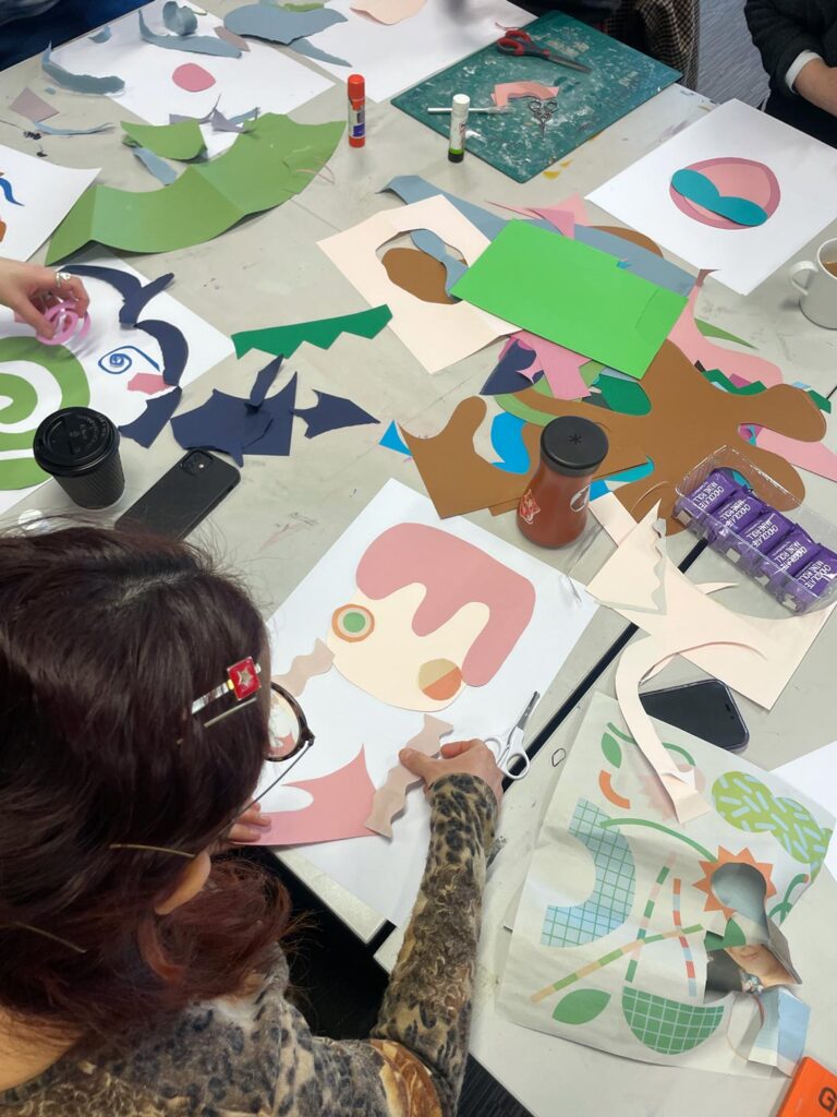 Collective Portrait Mural Workshop