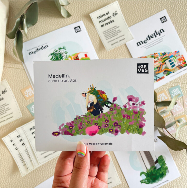 Illustrated Postcards of Medellín