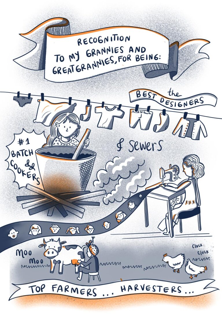 Risograph illustration for A Little Group Meeting comic collective